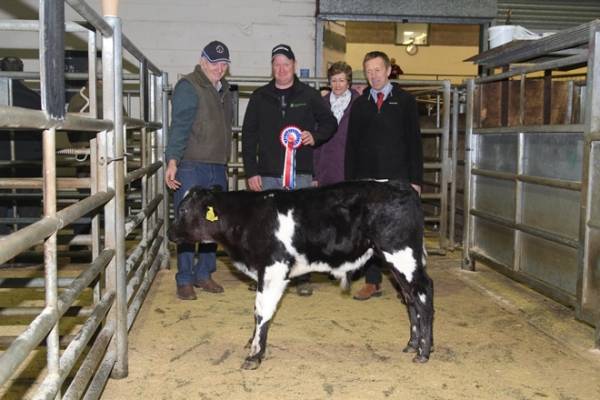 L-R - David Bell (Judge), Robert Clark (Vendor), Anne Bell (Judge), Ian Caddy, Genus (Sponsor)
