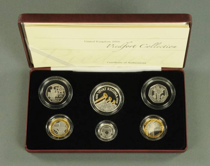 THE2008UK SilverProof Piedfort Four-Coin